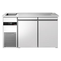 Biertapkoeler PREMIUM - 1550x700mm - 2 deuren