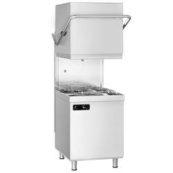 Durchschubspülmaschine - Manuell - 6,52 kW - mit Reiniger-, Klarspüler- & Laugenpumpe