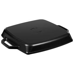 STAUB | GRILL PANS - Poêle à griller - 280x280 mm - Fonte - Noir