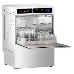 Gläserspülmaschine - 3,30 kW - mit Reiniger-, Klarspüler- & Laugenpumpe