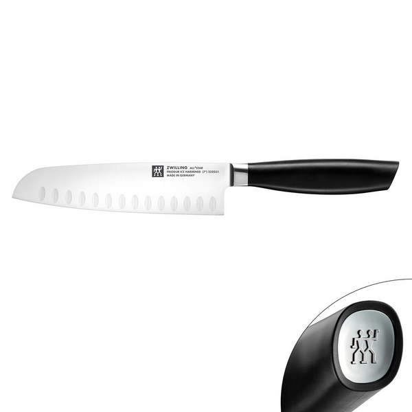 ZWILLING | ALL * STAR - Cuțit Santoku - Lama: 180mm - Argintiu