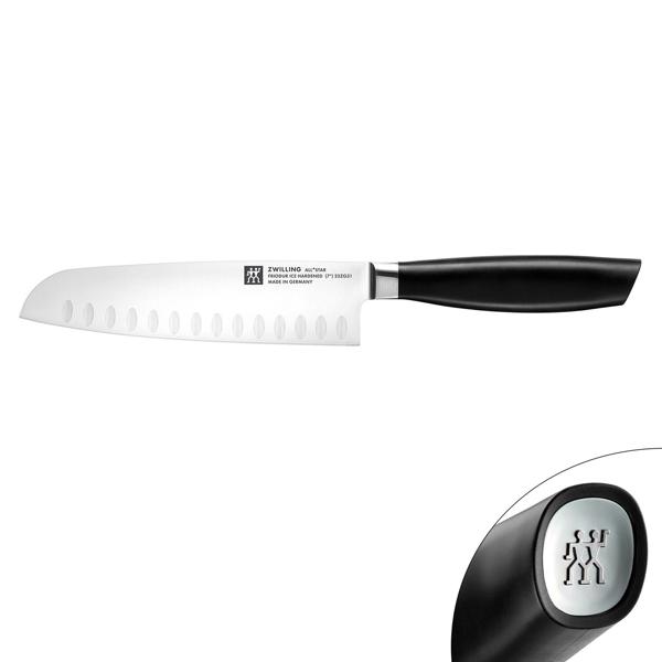 ZWILLING | ALL * STAR - Couteau Santoku - Lame: 180 mm - Argenté