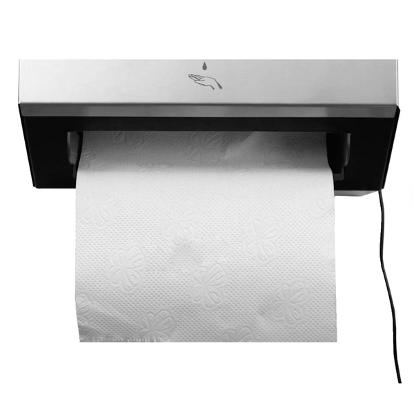 Dispensador de toallas de papel sin contacto - acero inoxidable