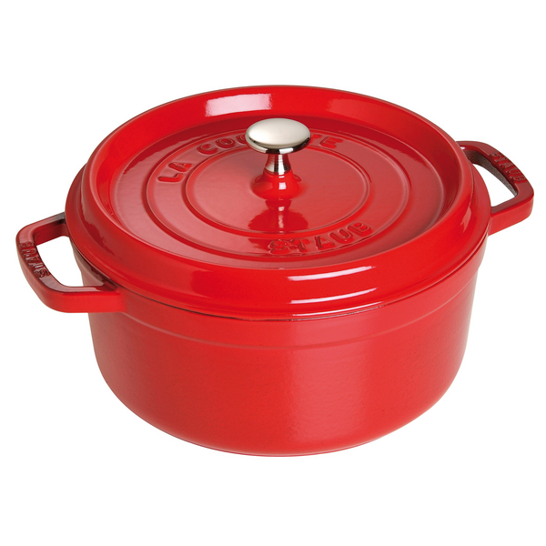 STAUB | LA COCOTTE - Cocotte - Ø 180mm - Żeliwo - Wiśniowa czerwona	