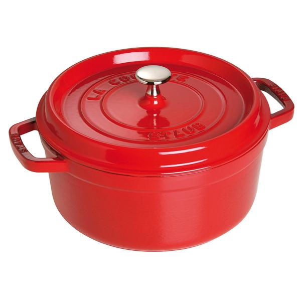 STAUB | LA COCOTTE – Cocotte – Ø 240 mm – żeliwo – kolor wiśniowy