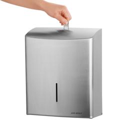 AIR-WOLF | Dozator papirnatih ručnika - Za 600 ručnika - Plemeniti čelik 