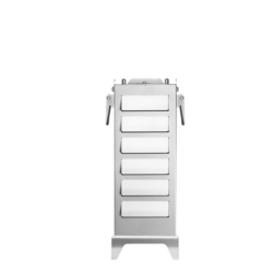 Filtru portabil pentru ulei de prăjit cu baterie - 80 litri/minut - pentru friteuze de 20 de litri și mai mult
