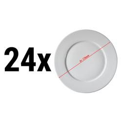 (24 db) PERA Fehér - Leves alátét - Ø 17 cm