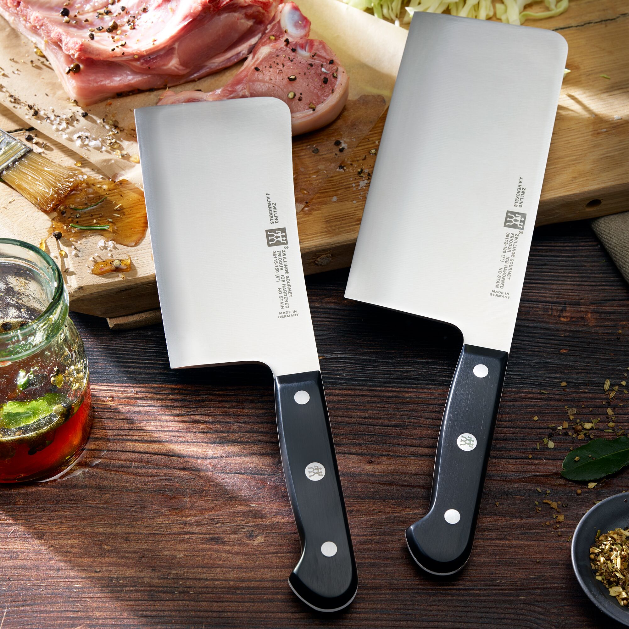 ZWILLING | GOURMET - Couteau de chef chinois - Lame: 180 mm