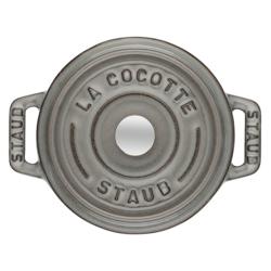 STAUB | LA COCOTTE - Kookpot - Ø 120mm - Gietijzer - Grafietgrijs