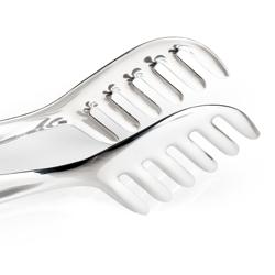 (4 buc) Clește servire - Spaghete - Lungime: 210 mm - oțel inoxidabil