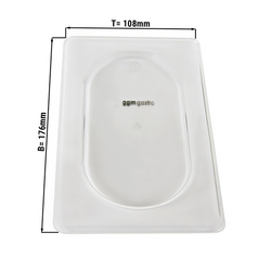 Polycarbonate GN Lid 1/9 - clear 