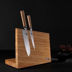 MIYABI | 5000 MCD Shotoh Utility/Paring Knife 130 mm – Masur Birch - Made in Japan - Flower-Damascus