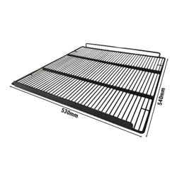 Griglia portante plastificata - 529x540mm - Nero - per GKE550LED