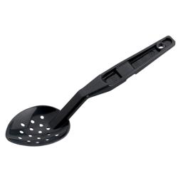 (12 komada) CAMBRO | CAMWEAR® - Perforirana žlica od polikarbonata - 283 mm - Crna boja 