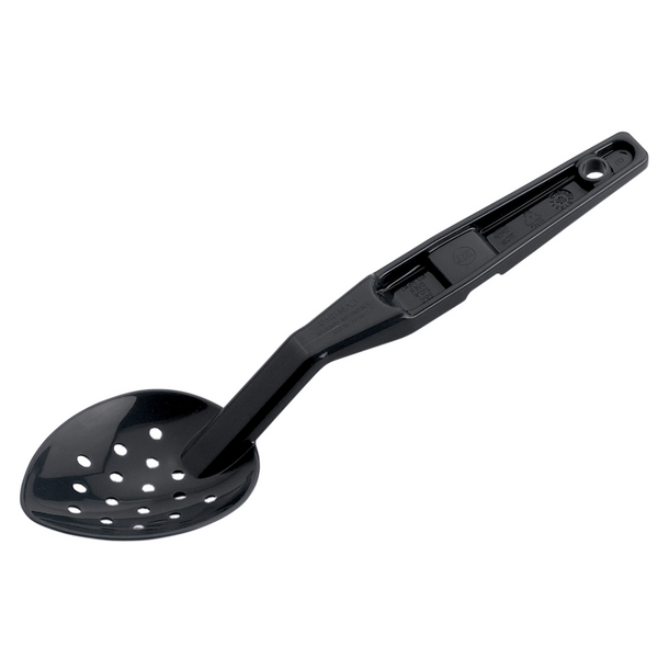 (12 piezas) CAMBRO | Cuchara de policarbonato Camwear® - perforada - 280 mm - negra