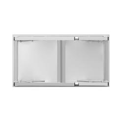 Rostfri arbetsbänk - hopfällbar - 1000x700 mm