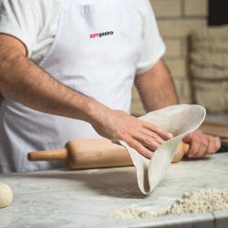 (5 pieces) Bistro Waist Apron – White - 84x67 cm - 65% Polyester - No Logo - CE Marked - Ironable - Clearance