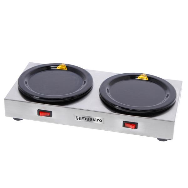 Ploča za čuvanje topline - 120 Watt - Za 2 vrča za čaj ili kavu Ø 174 mm 