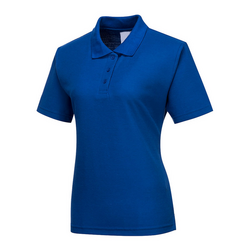 (5 stuks) Dames Poloshirt - Koningsblauw - Maat: XL