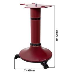 Base Frame - for Flywheel Food Slicer - 560x650x720mm - Red - compatible with ASS250