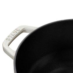 STAUB | LA COCOTTE - La Marmite - Ø 240mm - Gietijzer - Witte truffel