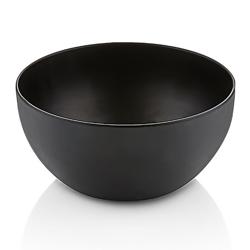 (6 kom) Zdjelica za tapas - Nehrđajući čelik (inox 18/10) - okrugla - 85x85 mm x visina: 40 mm - Crna