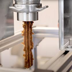 Commercial Churros Machine - 5L - with Adjustable Base Frame & 5 Churro Nozzles