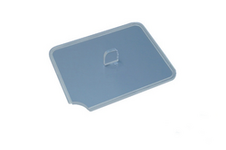 Lid with spoon recess - 265x200x7mm