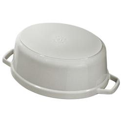 STAUB | LA COCOTTE - Kookpot - Ovaal - 310mm - Gietijzer - Witte truffel