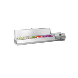 Vitrine Réfrigérée à Ingrédients PREMIUM PLUS - 1493x353mm - 6x GN 1/4