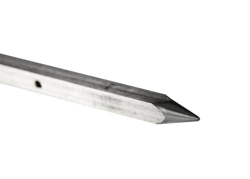 Spiedo per kebab/gyros - 890x12x12mm - acciaio inox - compatibile con DOK4-SB, DOKE4, DOBK4-SB, DOBKE4, DOK4-SB#2