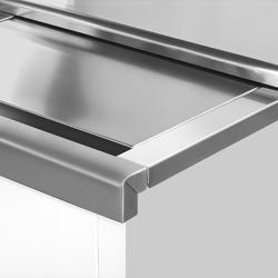 Frigo a pozzetto per bibite - Rivestimento in plastica bianco - 415 litri