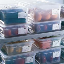 (6 τεμάχια) CAMBRO | CAMWEAR® - Δοχείο GN από πολυπροπυλένιο 1/1 - Γαλακτώδες - Βάθος 150 mm