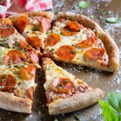 Horno de gas para pizza - rojo