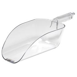 (12 bucăți) CAMBRO | CAMWEAR® - Lopată din policarbonat - 1800 g - Transparentă