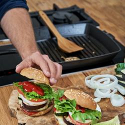 STAUB | GRILL PANS - Američki roštilj - 260x260 mm - Lijevano željezo - Crna boja