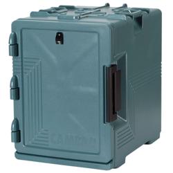 CAMBRO | ULTRA PAN CARRIER® - Insulated Food Carrier – 57 L – 4× GN 1/1 (100 mm) – Slate Blue – Patented door vent; ≤6°C warm loss / ≤+1°C cold (4h)