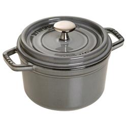 STAUB | LA COCOTTE - Kookpot - Ø 140mm - Gietijzer - Grafietgrijs
