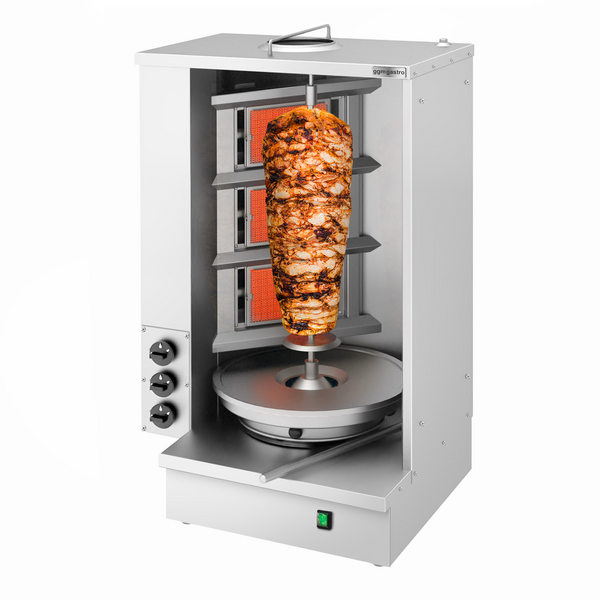 Plinski shawarma-/ doner roštilj - 3 plamenika - Maks. 40 kg