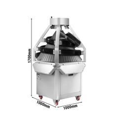 Arrotondatrice a cono - 1,5 kW - Intervallo di peso: ~100-600g - max. 2500 pezzi/ora