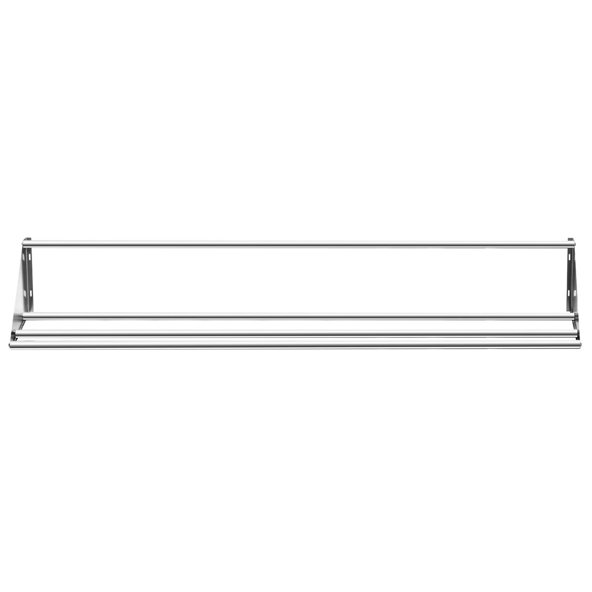 Étagère murale pour paniers de lavage – 1500 mm – 1 niveau