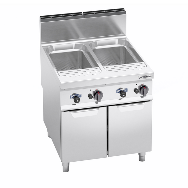 Pastakoker op gas - 80 liter - 24 kW