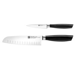 (2 pieces) ZWILLING | All Star Knife Set – Paring 100 mm + Chef 200 mm - FRIODUR Ice-Hardened - Made in Germany