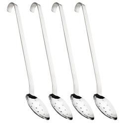 (4 pz) Mestolo forato da servizio - Ø 63mm - Lunghezza: 350mm - acciaio inox