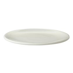 (6 pcs) LUX - Assiette coupe - Porcelaine - Ø255mm - Ivoire