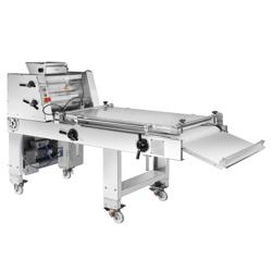Bäckerei-Langwirkmaschine mit Förderband - für Baguette & Sandwichbrot - 4 Zylinder - 3000 Stk./h
