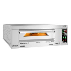 Commercial Gas Pizza Oven – 1-deck - 9x Ø34 cm - manual - oven only