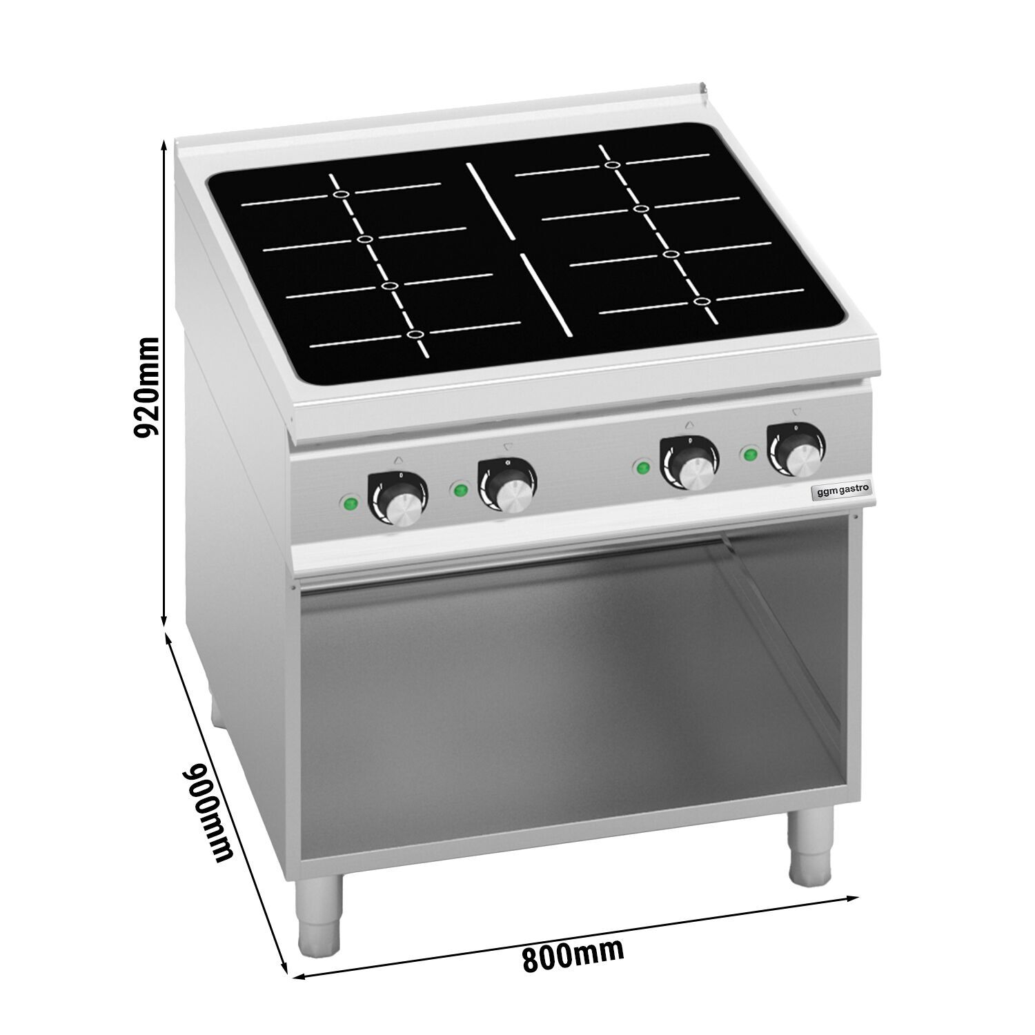 Fourneau à induction - 28kW