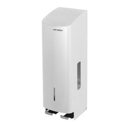 AIR-WOLF | WC papierdispenser - voor 3 huishoudrollen - RVS - Wit